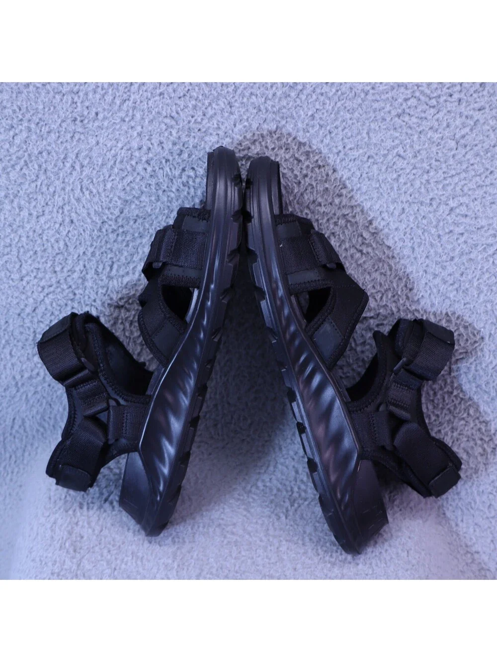 ECCO Exowrap Sandals Men US 11-11.5 Leather Outdoor Hiking
